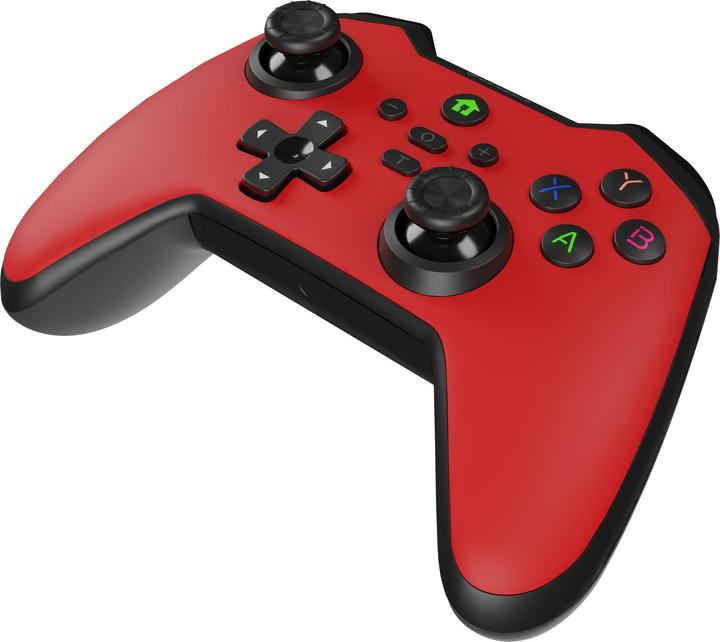 Actual product image Genesis Gamepad MANGAN 400 wired red/black (Android, iOS, Mac, PC, Switch)