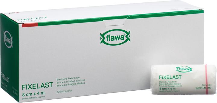 Actual product image Flawa Fixelast Fixierbinde 8cmx4m in Cellux