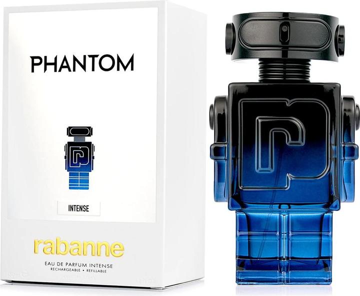 Actual product image Paco Rabanne Phantom Intense Eau De Parfum Spray Rechargeable 150ml (Eau de parfum, 150 ml)