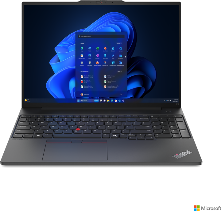 Actual product image Lenovo ThinkPad E16 Gen 2 (16", Intel Core Ultra 5 125U, 16 GB, 256 GB, CH)