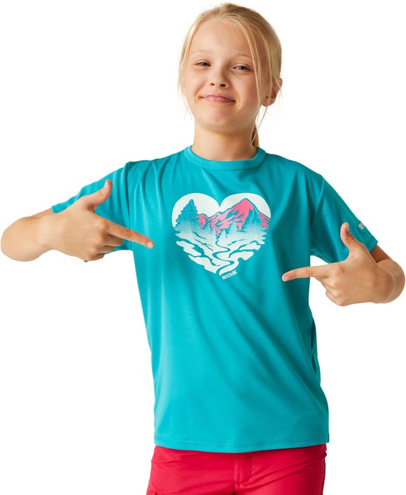 Actual product image Regatta Childrens/Kids Alvardo VIII Heart T-Shirt (164)
