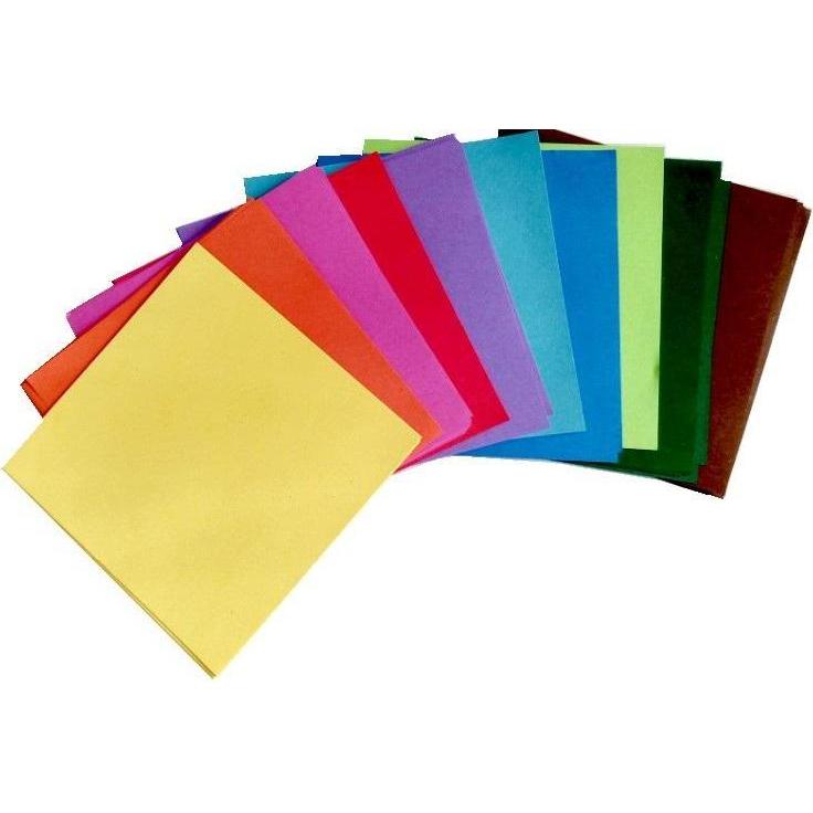 Titanum, Carta bricolage, Origamipapier 70g 20x20cm 100 Blatt MIX (70 g/m², 100 x)