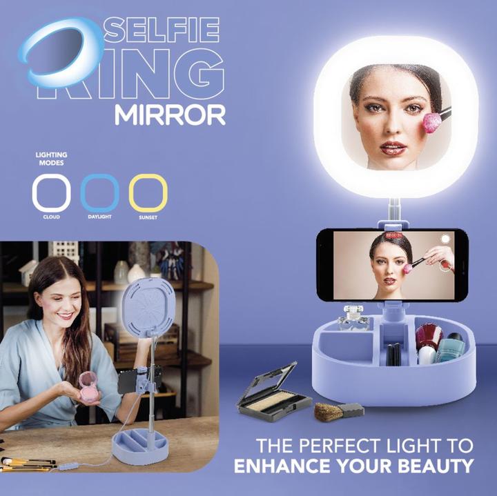 Image du produit Cellularline Selfie Ring Mirror - Universale