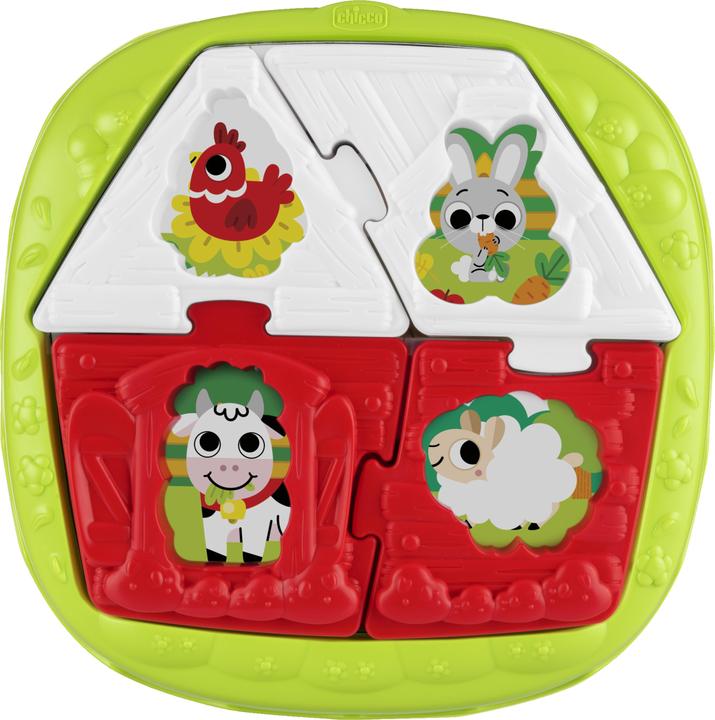 Image du produit Chicco Puzzle Maison 2 En 1 (8 pièces)