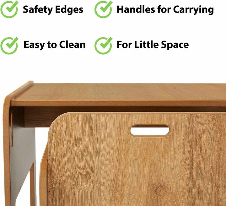 Image du produit Homitis Dove Kid's Table Set (Chaise haute, Table des enfants)