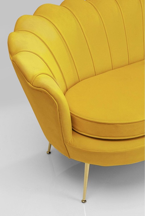 Produktbild Kare Design Sofa Water Lily 2-Sitzer Gelb 132cm (2-Sitzer)