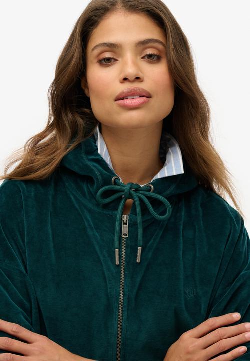 Produktbild Superdry Velours-Kapuzenjacke (L)