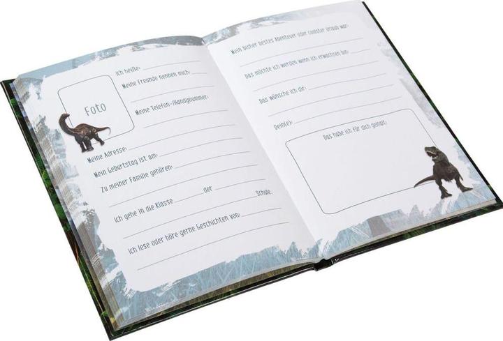 Immagine prodotto Goldbuch Freundschaftsbuch Vulkan (15 x 21 cm, Righe, Copertina rigida)