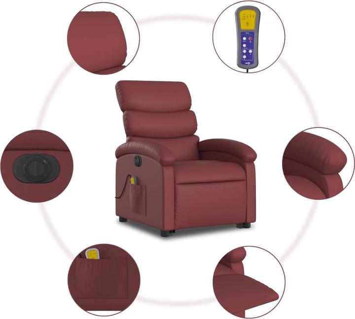 Image du produit vidaXL Massagesessel mit Aufstehhilfe