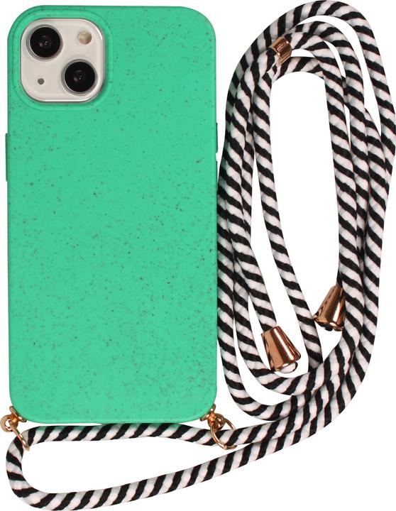 Actual product image PhoneLook Coque Bio Eco-Friendly nature avec cordon collier Turquoise