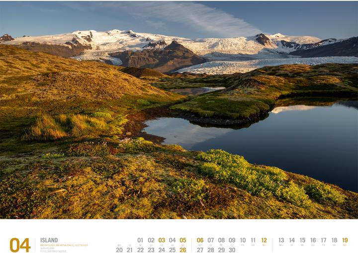 Immagine prodotto Island - Unterwegs zwischen Gletschern und Geysiren Kalender 2026 (Speciale)