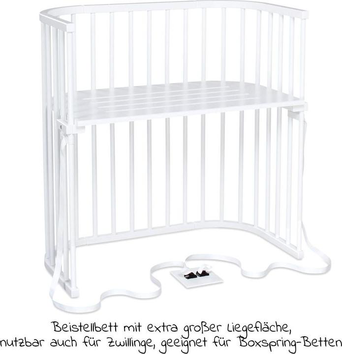 Actual product image Babybay 5-piece extra bed - Boxspring extra bed set (89 x 51 cm)