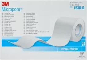 Produktbild 3M MICROPORE WEI 9.10MX1.25CM (24x)