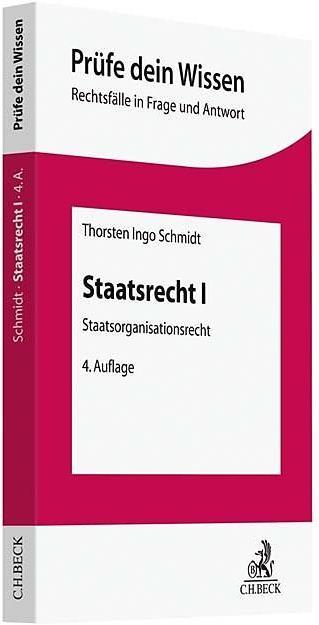 Produktbild BECK Staatsrecht I (Deutsch, 2018)