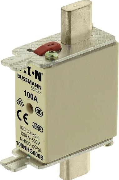 Immagine prodotto Eaton Fusibile di collegamento, bassa tensione, 100 100NHG000B (Fusibile NH-DIN, 100 A)