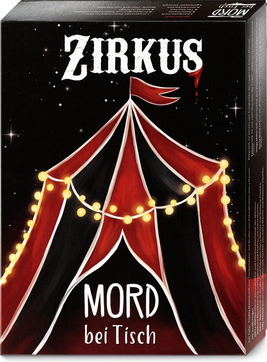 Actual product image Mord bei Tisch MBT00004 - Zirkus, Krimi Dinner, für 6-8 Spieler, ab 16 Jahren (DE-Ausgabe) (German)