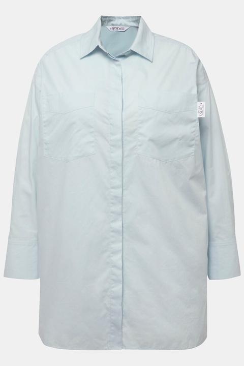 Immagine prodotto Studio Untold Camicia unisex dal taglio oversize con collo da camicia e maniche lunghe (M)