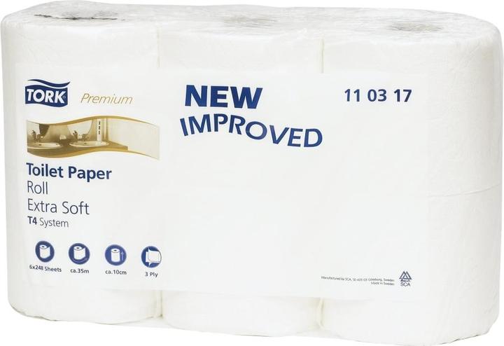 Tork Zachte conventionele toiletrol Premium toiletpapier (42 x)