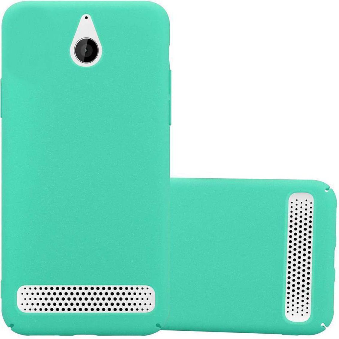 Cadorabo Hard Cover Frosty Cover (Sony Xperia E1), Smartphone Hülle, Grün