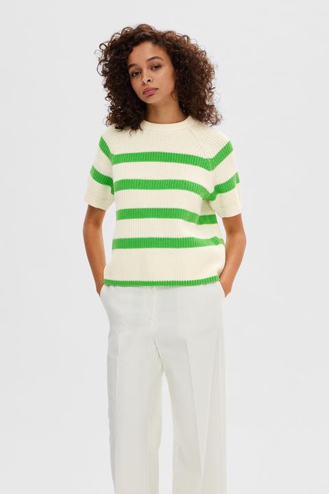 Produktbild Selected Gestreiftes Strickoberteil (M)