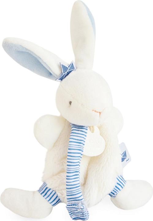 Produktbild Doudou et Compagnie Hase Matrose Schmusetuch mit Schnullerkette