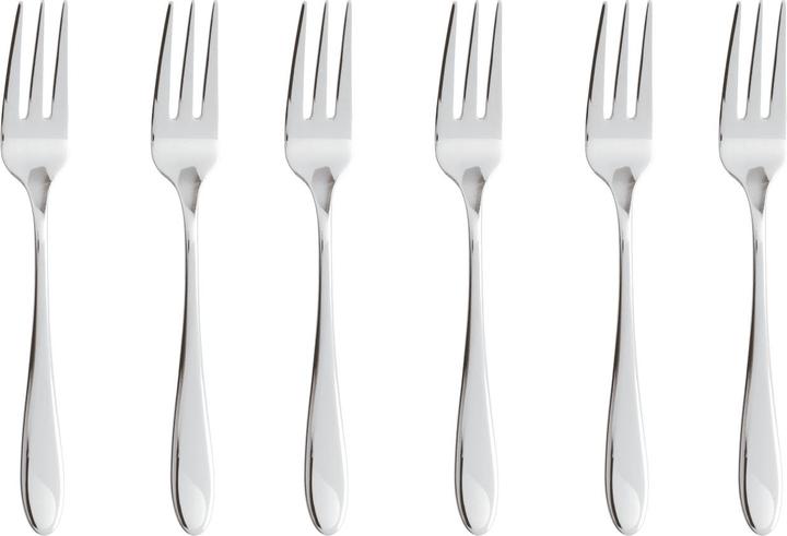 Immagine prodotto Sambonet Set di forchette per dolci Velvet in acciaio inox 18/10 6 (1 pz., Set di posate)