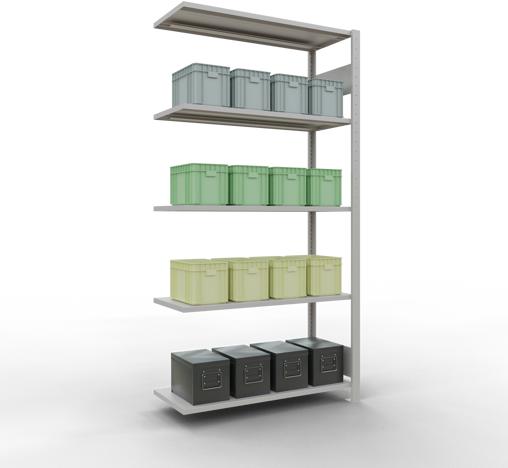 Image du produit Schulte Lagertechnik Système d'assemblage de rayonnages MULTIplus85 avec traverses de longueur