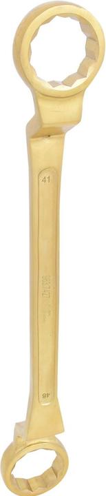 Actual product image KS Tools BRONZEplus double box wrench cranked (46 mm)