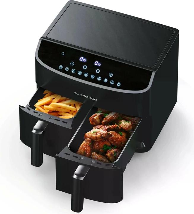 Actual product image Gourmetmaxx Hot air fryer 6 kg, black
