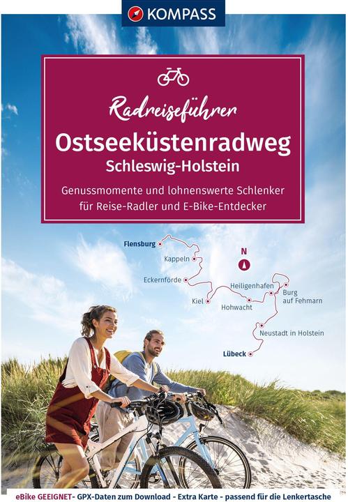Produktbild RadReiseFührer Ostseeküstenradweg von Flensburg bis Lübeck (Deutsch, Maria Strobl, 2022)
