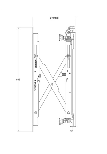 Actual product image Multibrackets M Public Video Wall Mount Push HD (Wall, 55", 60 kg)