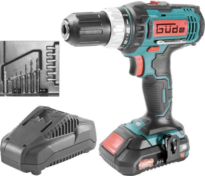 Actual product image Güde BS 20-201-24K (Rechargeable battery operated)
