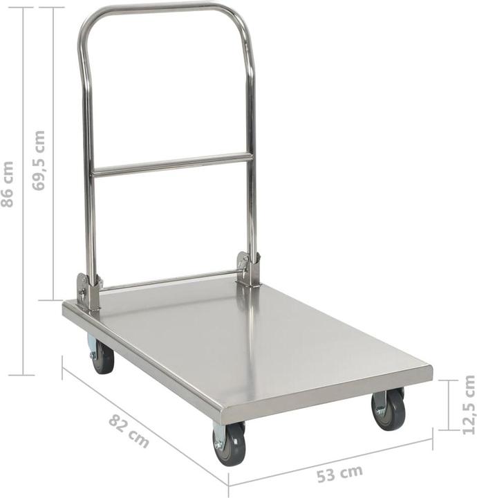 Produktbild vidaXL Plattformwagen