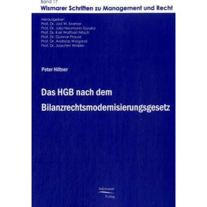 Das HGB nach dem Bilanzrechtsmodernisierungsgesetz, Fachbücher