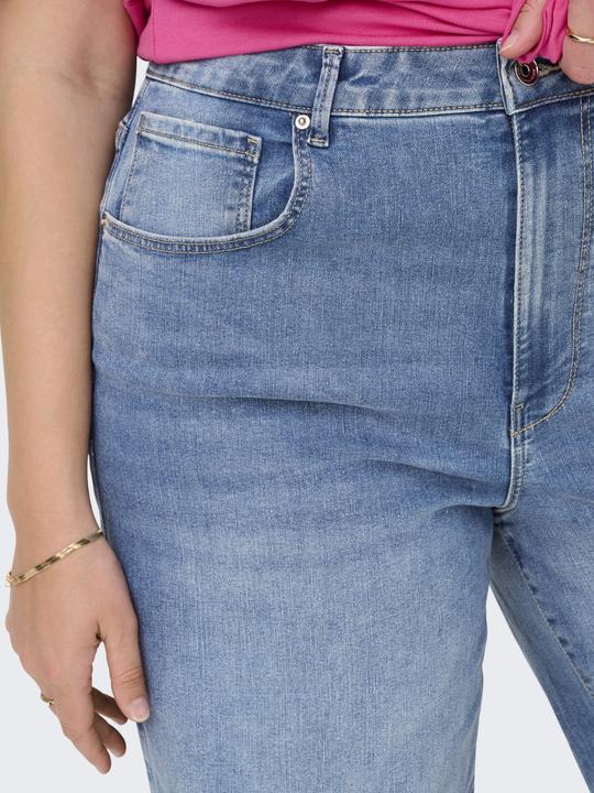 Produktbild Only CARHOPE-LUSH Hohe Taille Weiter Beinschnitt Jeans Jeans mit weitem Bein (48)