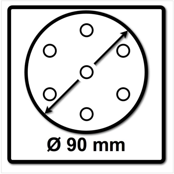 Actual product image Festool Grinding wheel STF D90/6 P180 GR/100 (P180)