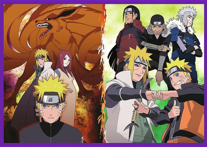 Produktbild Trefl Puzzle 4 x 250 - Naruto (250 Teile)