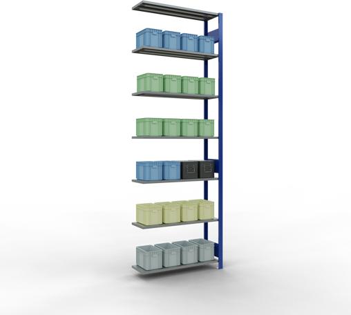Image du produit Schulte Lagertechnik Système enfichable Élément suivant MULTIplus150 avec traverse de longueur