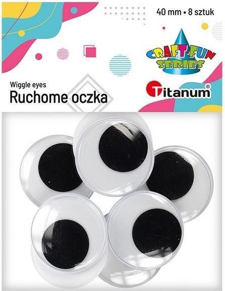 Produktbild Titanum Augen ohne Kleber und Wimpern 40mm 8 Stk
