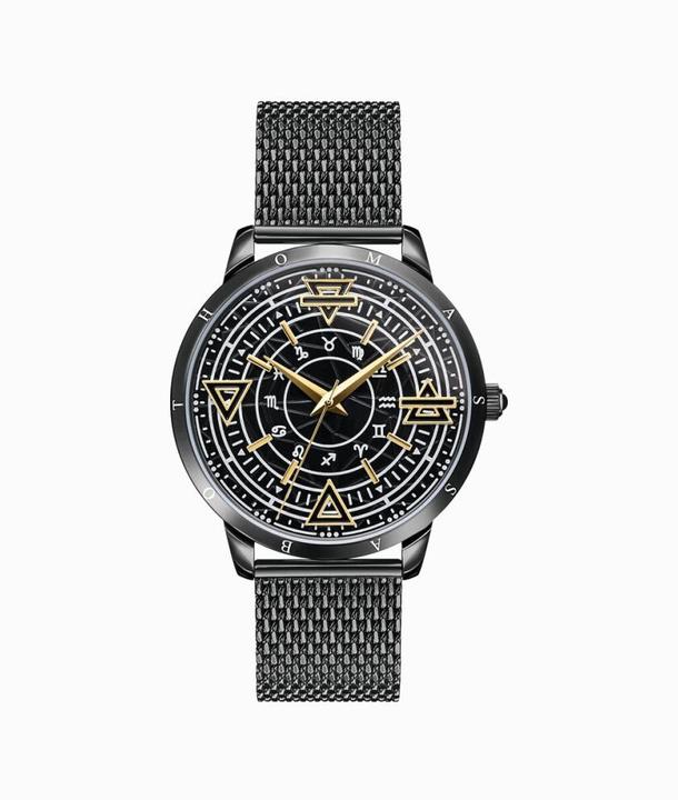 Produktbild Thomas Sabo Elements of Nature Schwarz (Analoguhr, 42 mm)