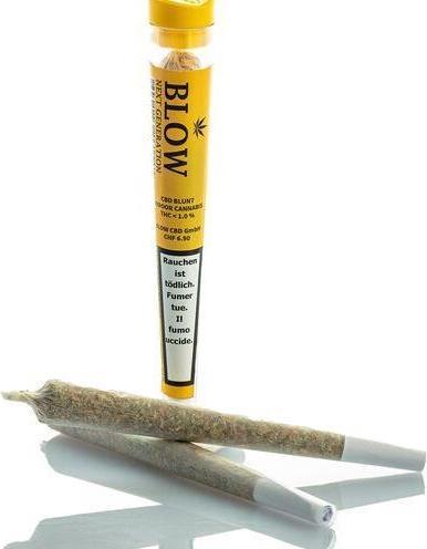 Produktbild Blow CBD Joint GELB Next Generation (Indoor)