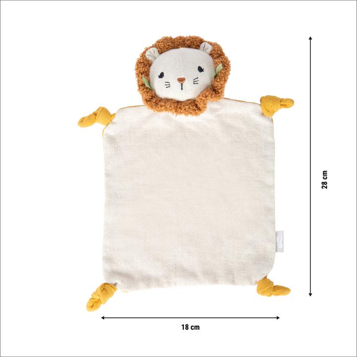 Produktbild small foot Babyspielzeug Schnuffeltuch "Little Lion"