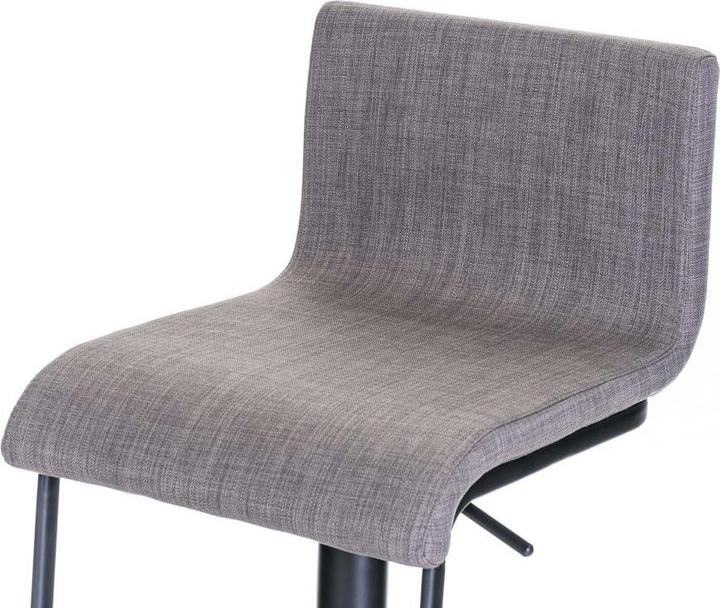 Immagine prodotto CLP Sgabello da bar Limon B in tessuto, grigio