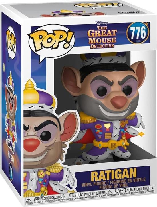 Actual product image Funko POP! - Basil, the great mouse detective: Ratigan