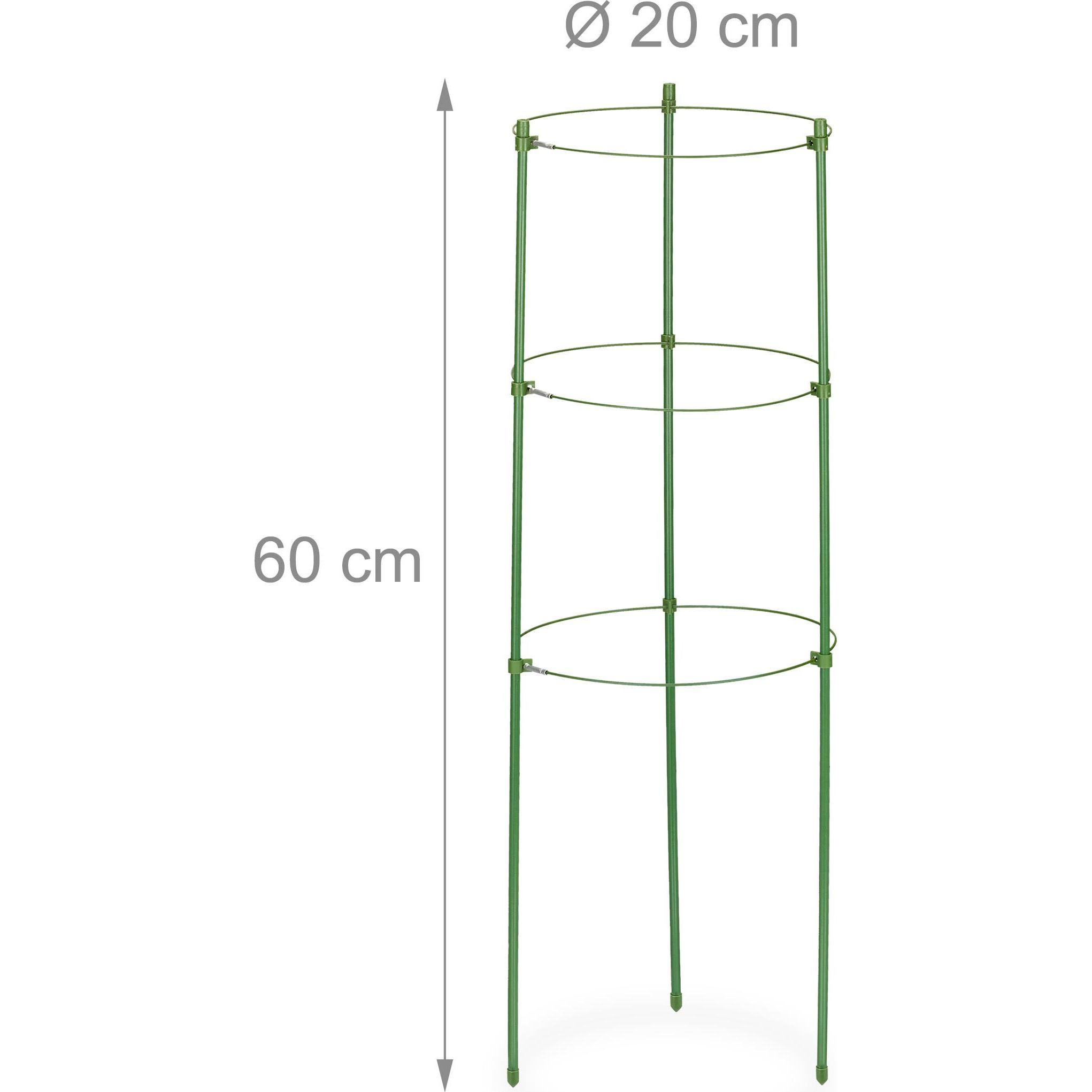Thumbnail - Relaxdays, Pflanzen Zubehör, 5x Rankhilfe (20 cm, 20 cm)