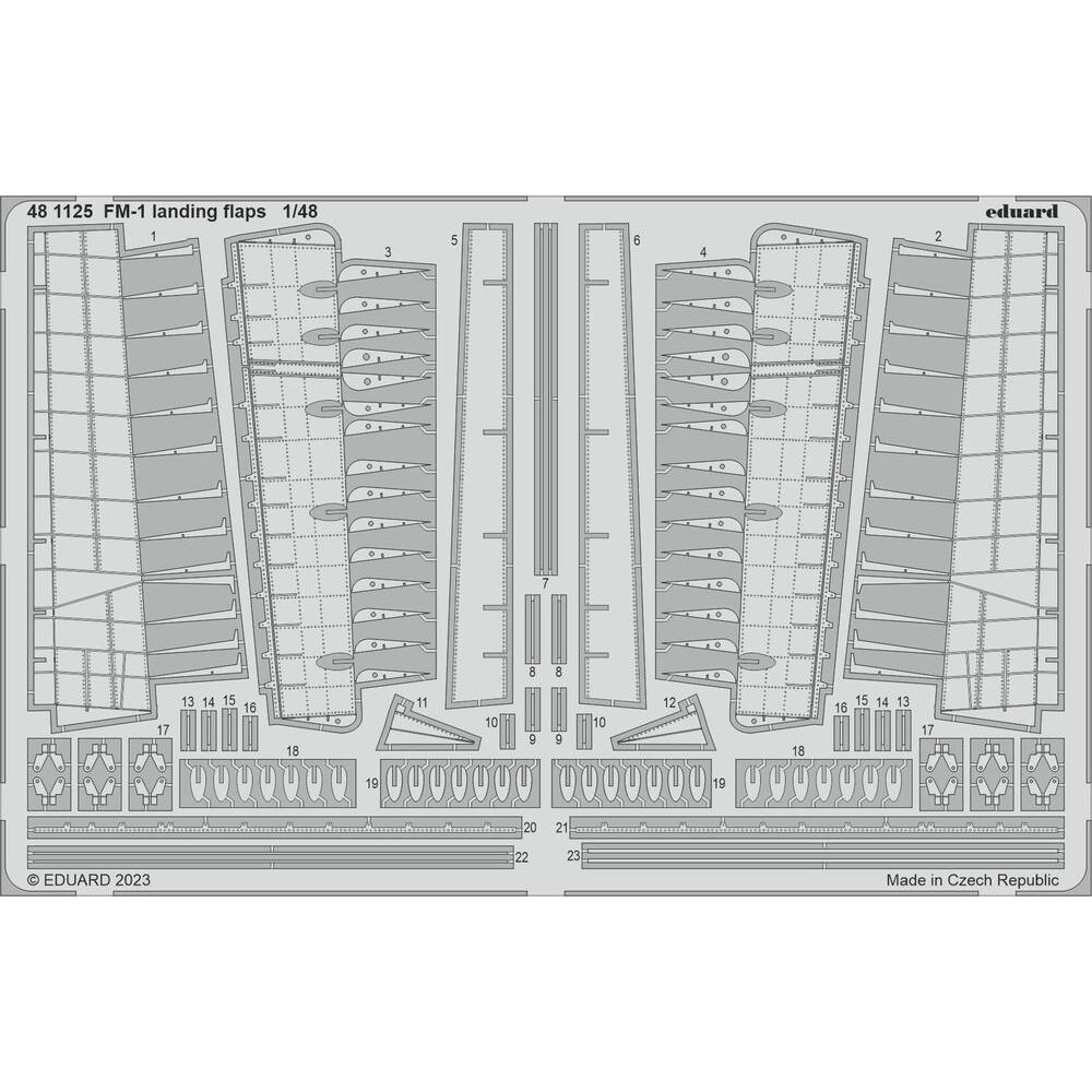 Eduard FM-1 landing flaps 1/48
