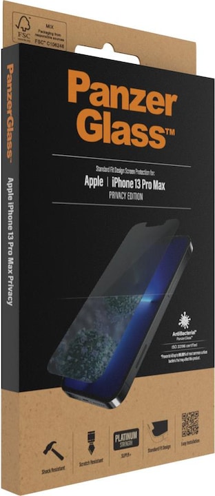 Actual product image PanzerGlass Privacy (1 Piece, Apple iPhone 13 Pro Max)