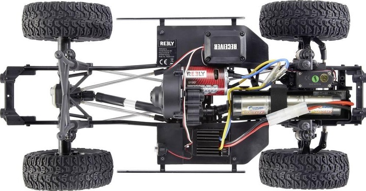 Produktbild Reely FREE MEN 2.1 Brushed 1:10 RC Modellauto Elektro Crawler Allradantrieb (4WD (RTR Ready-to-Run)