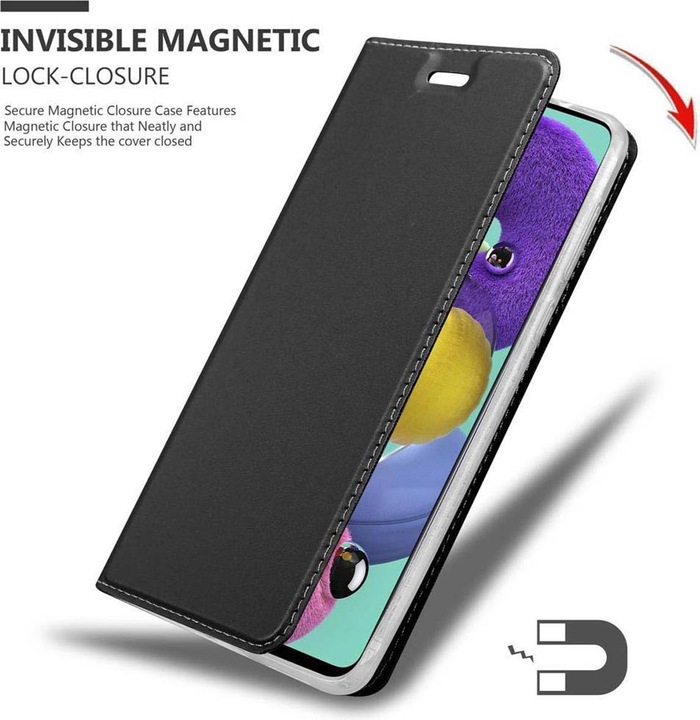 Produktbild Cadorabo Book Classy Style Cover (Samsung Galaxy A51)