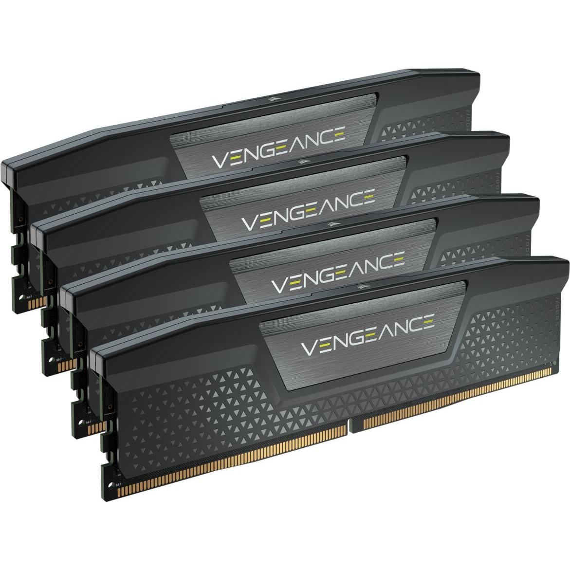 Thumbnail - Corsair Vengeance (4 x 16GB, 6400 MHz, DDR5-RAM, DIMM), RAM, Schwarz